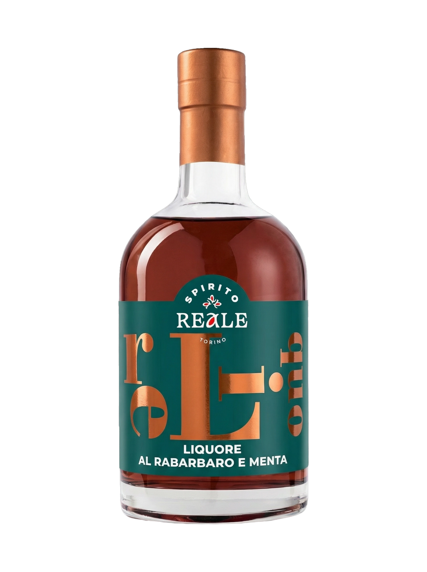 LIQUORE AL RABARBARO E MENTA