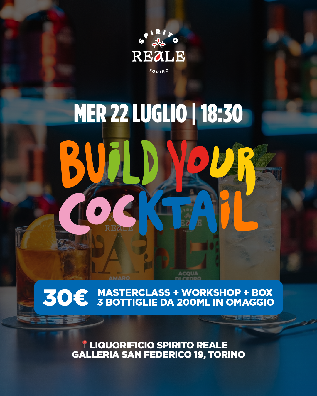 MASTERCLASS BUILD YOUR COCKTAIL
